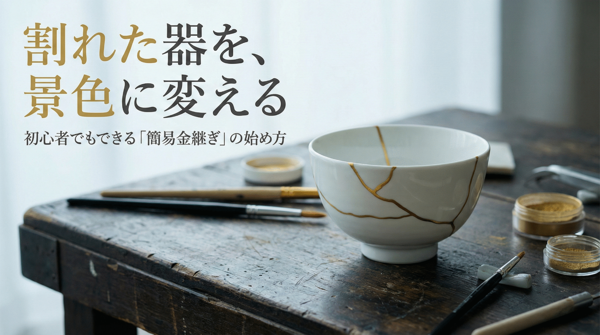 金継ぎキットガイド