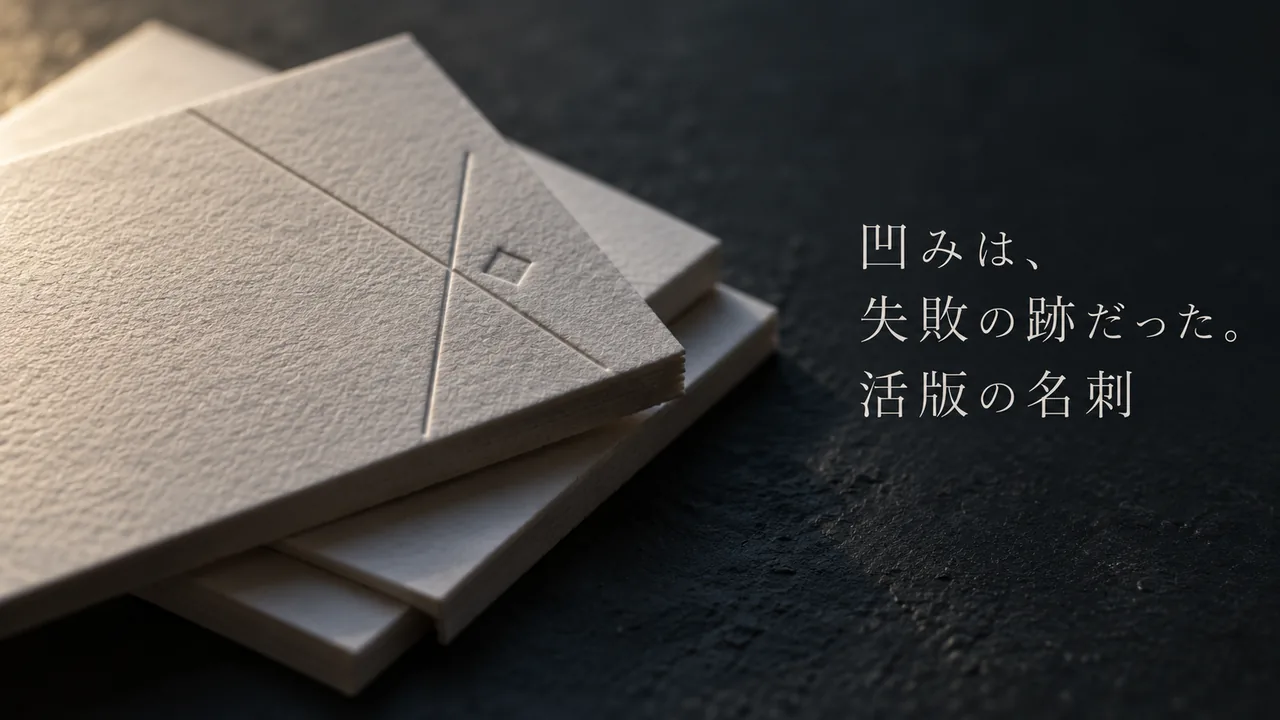 活版印刷の名刺ガイド