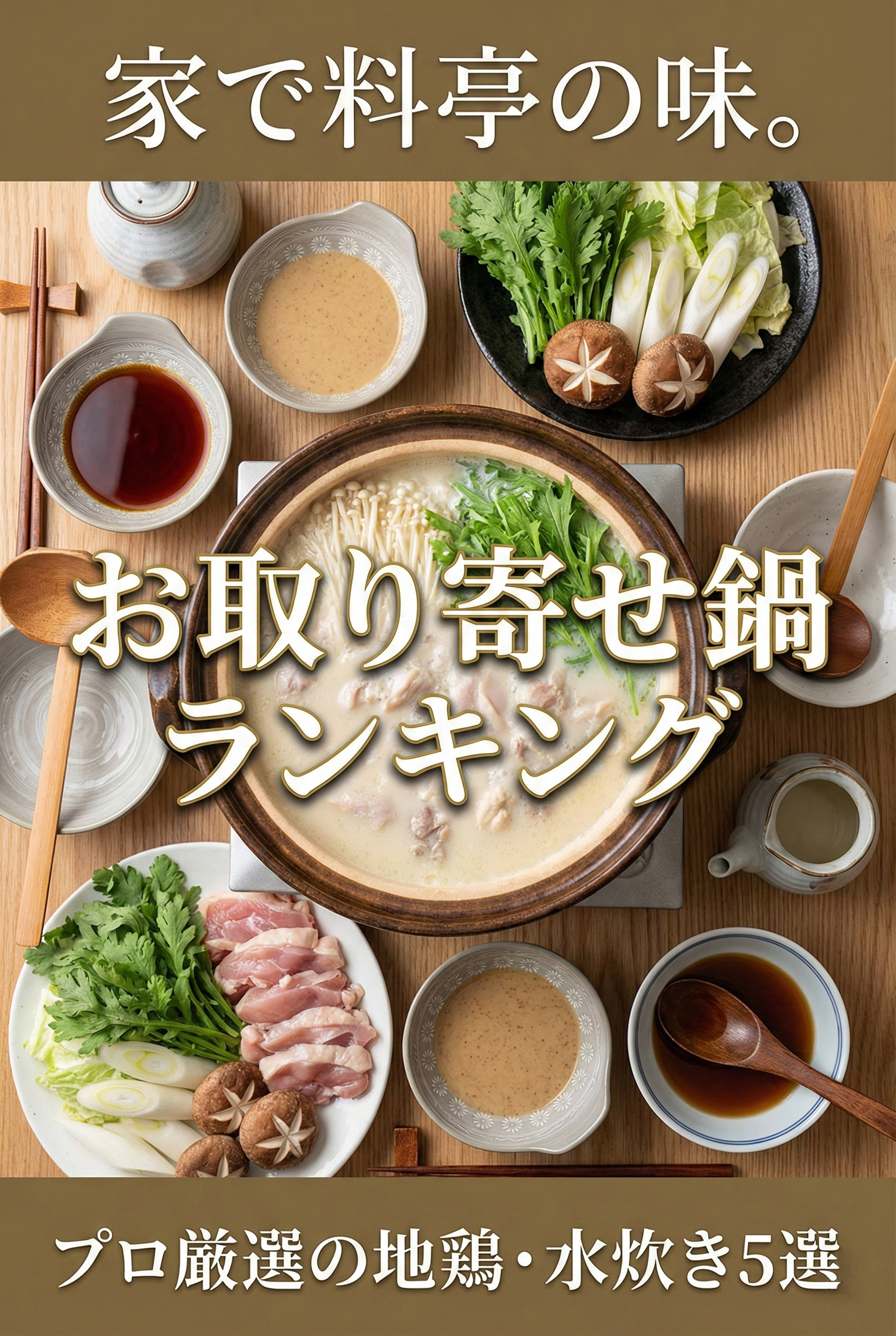 家族で鍋を囲む様子