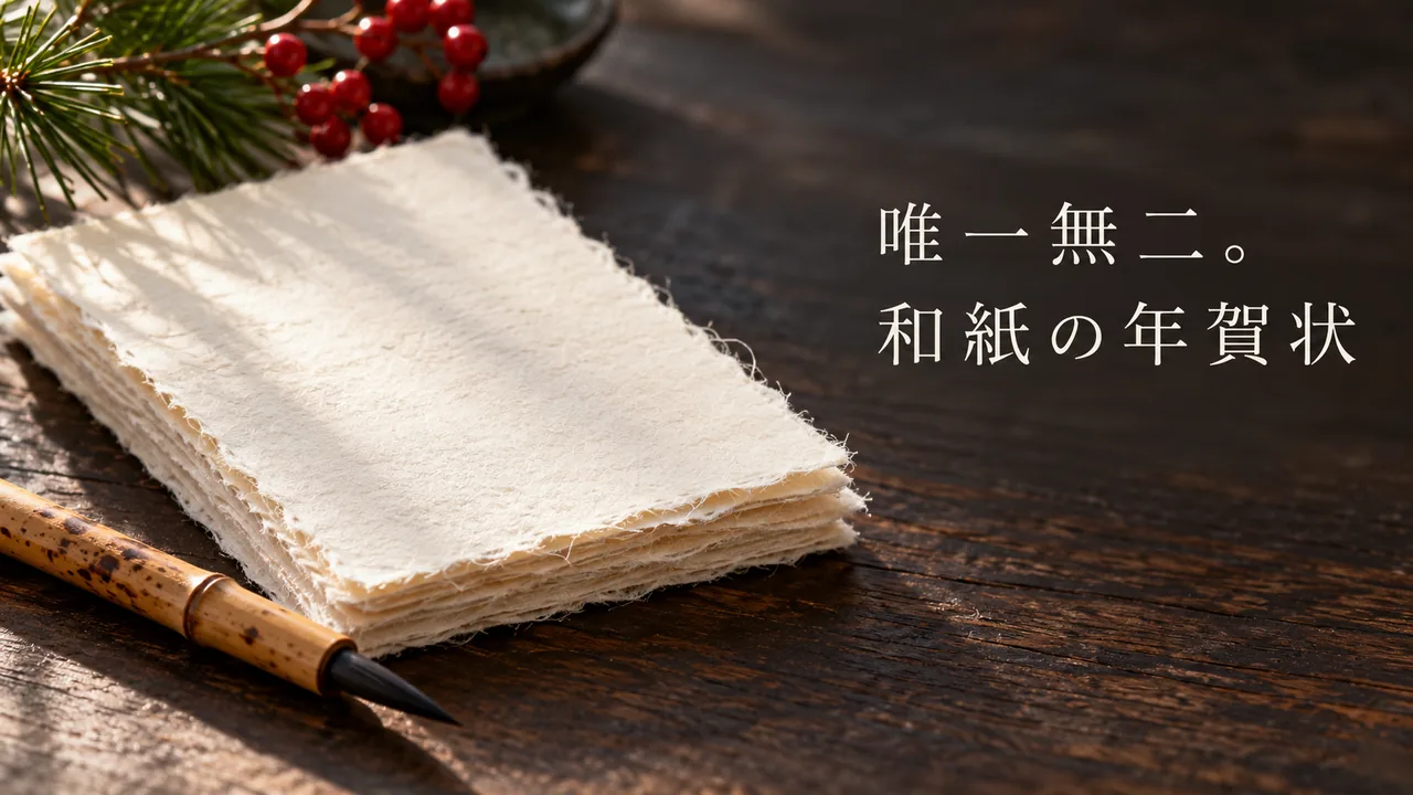 和紙の年賀状ガイド