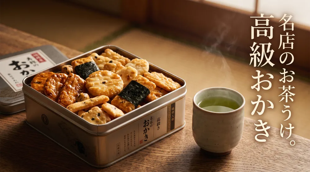 高級おかき・あられガイド
