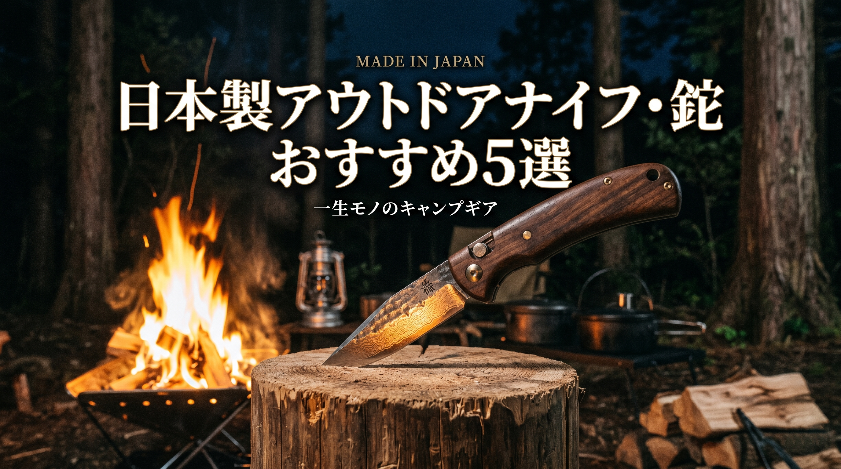 アウトドアナイフ・鉈ガイド