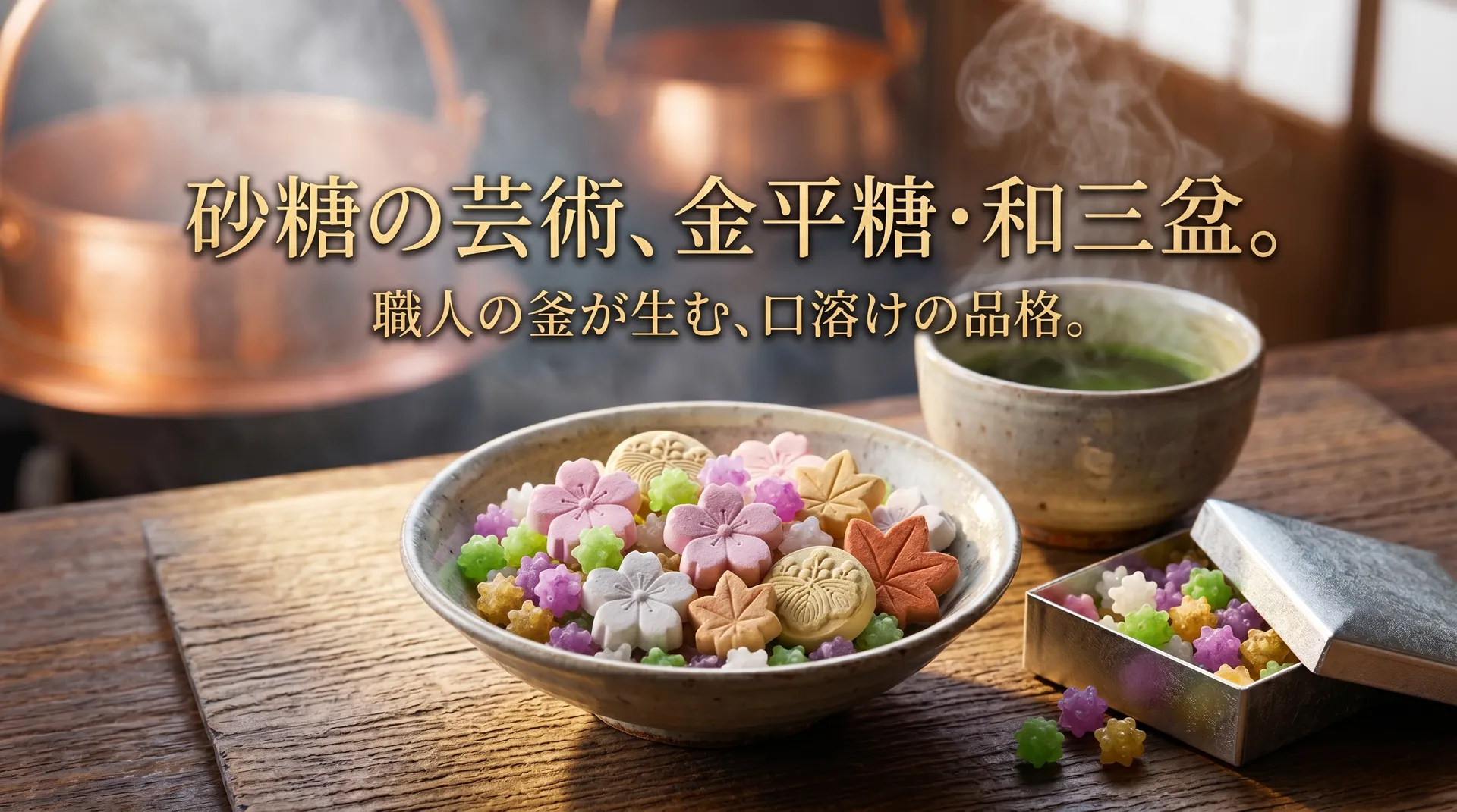 高級金平糖・和三盆ガイド