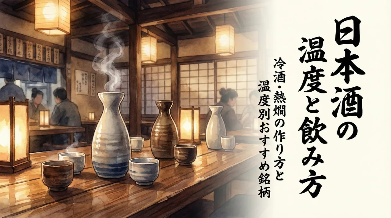日本酒の温度ガイド