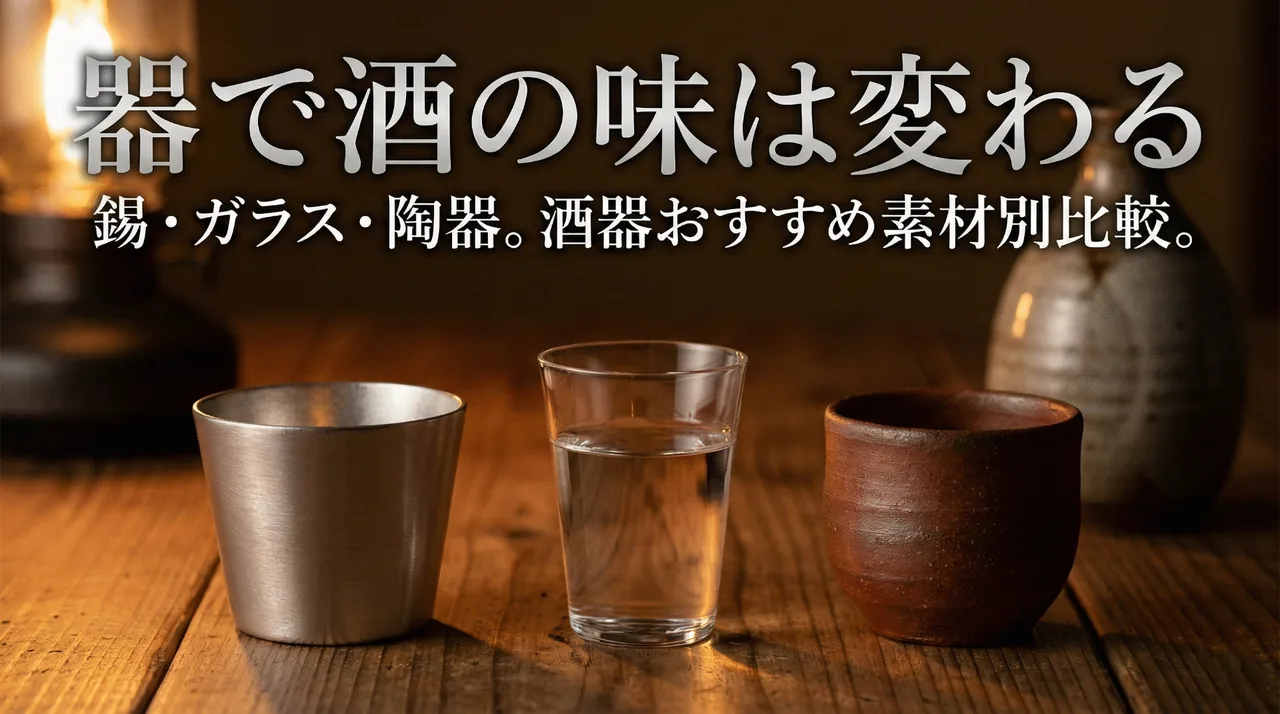 酒器の選び方ガイド