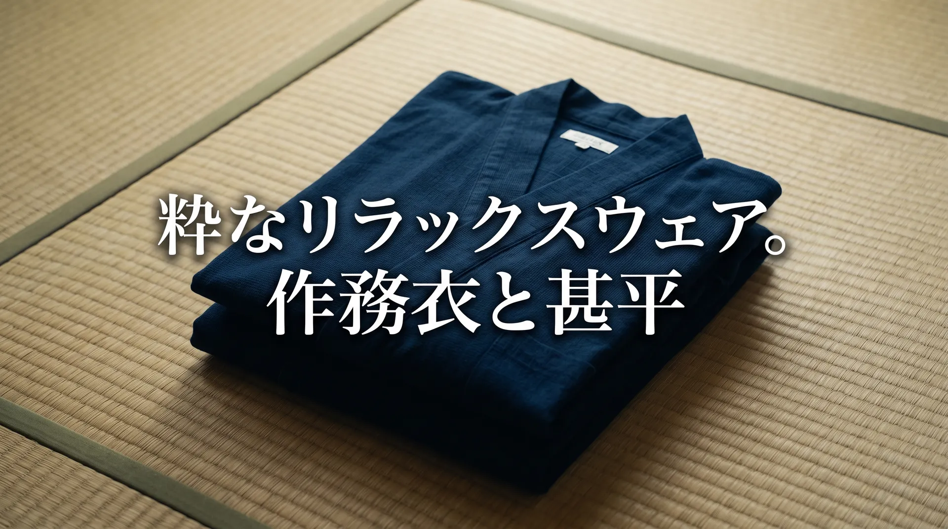 甚平・作務衣の選び方ガイド