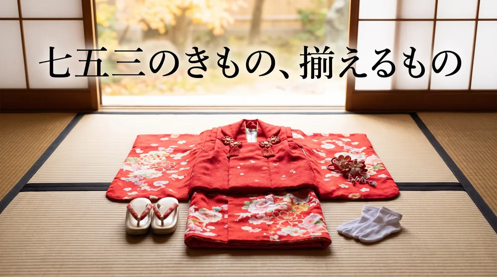 七五三の晴れ着