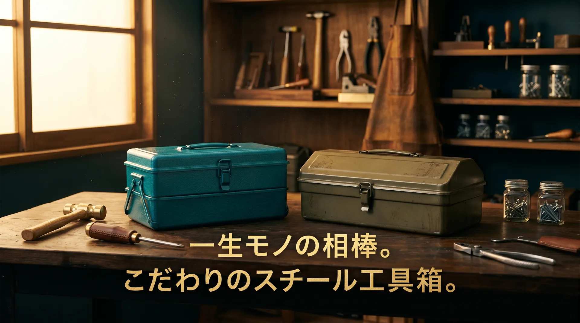 日本製・スチール工具箱おすすめ5選｜おしゃれで一生使える機能美