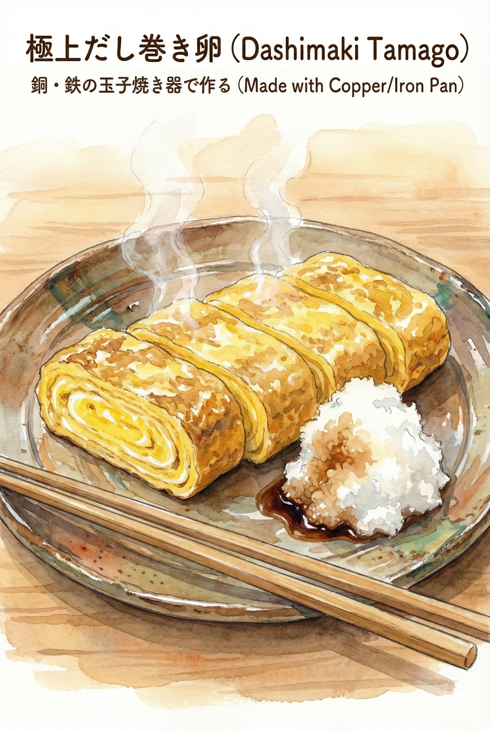 美味しいたまご焼きの作り方｜銅・鉄の玉子焼き器で「ふわふわ」に焼くプロのコツ – MADE in JAPAN.JP