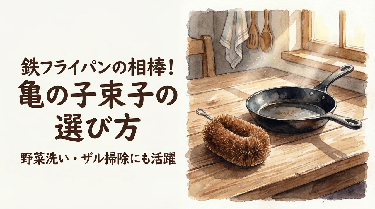 亀の子たわしガイド