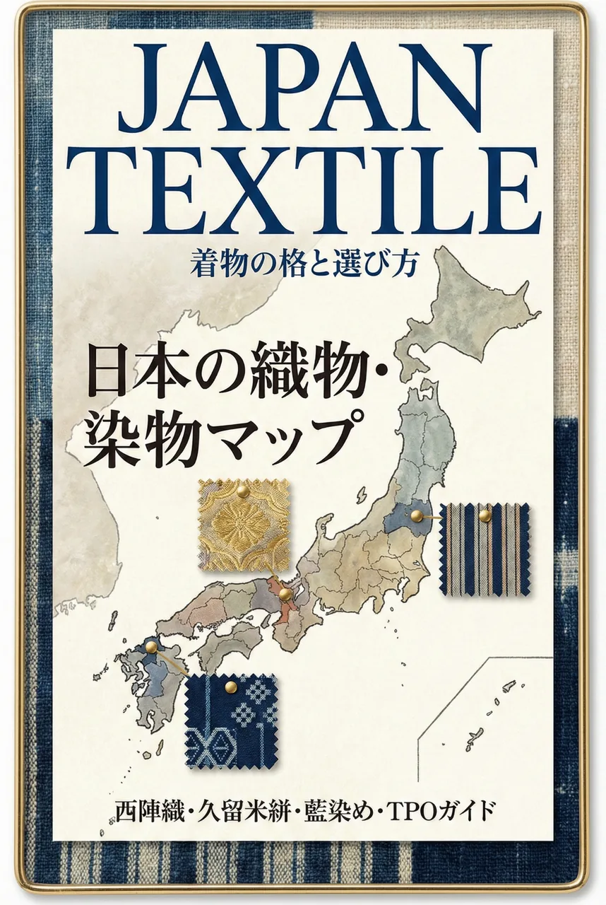 日本の織物・染物の記事アイキャッチ画像
