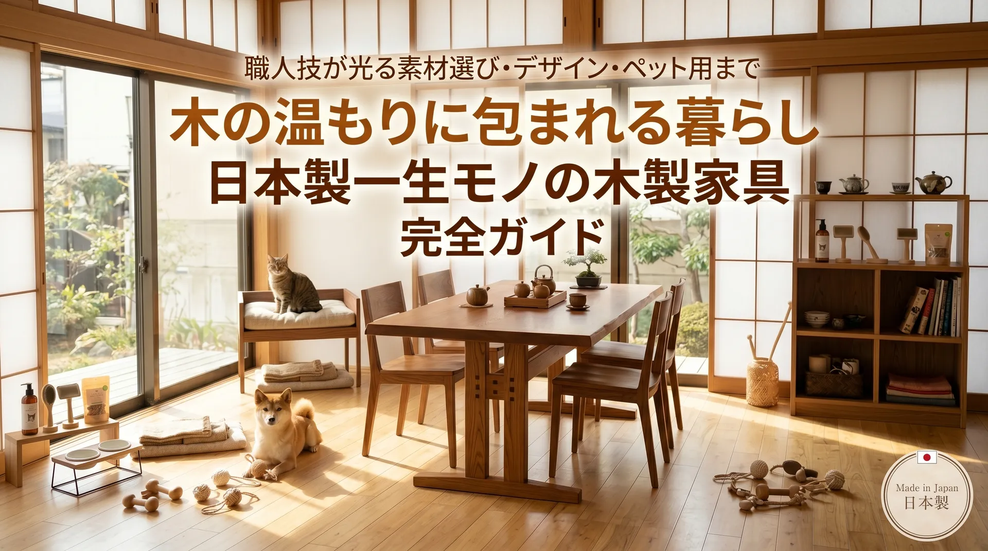 日本製木製家具おすすめガイド