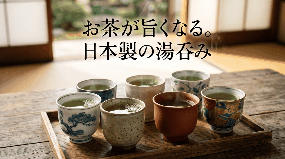 日本製湯呑みおすすめガイド