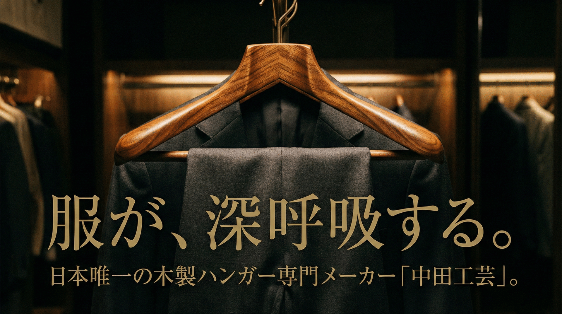 日本製のハンガー｜中田ハンガーでスーツの型崩れを防ぐ。 – MADE in